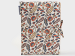 Grande pochette à livre broché plumes d'été