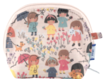 Porte-monnaie à soufflet petites filles pop