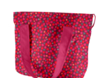 Sac Lunch Isotherme pompons cerise