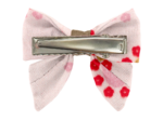 Barrette Mini Noeud Papillon petits coeurs