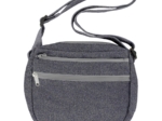 Base sac petite besace anthracite argent