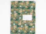 Protège carnet de santé safari kaki