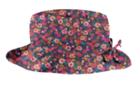 Chapeau Pluie Ajustable Femme T3 hippie fleurie