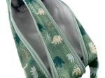 Trousse double compartiment jurassic dino