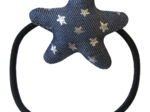 Elastique cheveux étoile etoile argent jean