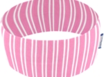 Bandeaux jersey rayé rose