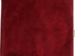 Rabat besace carré grand  velours rouge