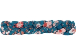 Barrette cheveux tressée fleuri nude ardoise