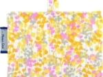Porte badge mimosa jaune rose