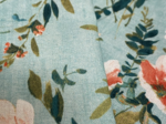 Tissu coton au mètre fleuri vintage ex1052