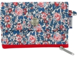 Mini pochette porte-monnaie london fleuri
