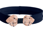 Bandeau jersey bébé noeud oiseau bandana