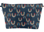 Trousse de toilette poules en ciel