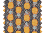 Tissu coton au mètre ananas