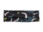 Bandeau jersey fleurs d'ombre