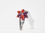 Barrette clic-clac fleur étoile calypso