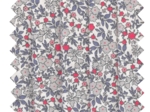 Tissu matelassé Serenade rouge gris