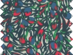 Tissu voile  tulipes