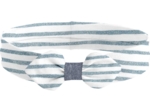 Bandeau jersey bébé noeud rayé bleu blanc