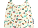 Serviette enfant élastique carnaval d'eléphants