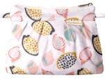 Mini pochette plissée coquillages et crustacés