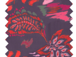 Tissu enduit  au mètre Purple d'amour
