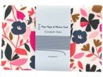 Coupon tissu 1 m champ floral