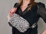 Pochette banane leopard
