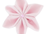 Barrette fleur étoile 4 oxford rose