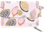 Mini pochette porte-monnaie coquillages et crustacés