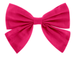 Barrette noeud papillon fuchsia