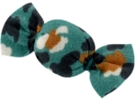 Petite barrette mini bonbon panthère jade