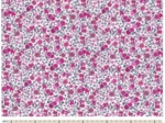 Coupon tissu 1 m ex2229 lianes fuchsia