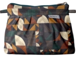 Mini pochette plissée kaléidoscope