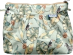 Pochette plissée paradizoo mint