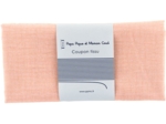 Coupon tissu 50 cm gaze rose