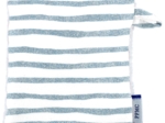 Mini-Gant Démaquillant rayé bleu blanc