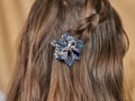 Barrette fleur étoile parade royale