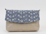 Rabat sac compagnon vichy brodé marine