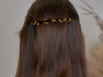 Barrette Vague Longue leopard