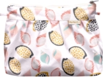 Pochette plissée coquillages et crustacés