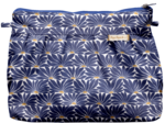 Pochette plissée soleil levant