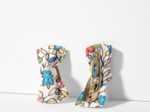 Barrettes clic-clac petits noeuds mille et une fleurs