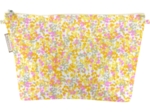 Trousse de toilette mimosa jaune rose