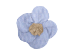 Mini Barrette Pétales de Fleur oxford ciel