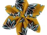 Barrette fleur étoile 4 etoile anisée
