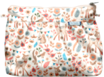 Pochette plissée douceur des bois