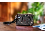 Mini pochette plissée constellations