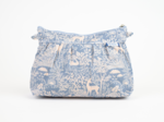 Pochette plissée toile de biche