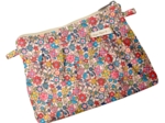 Mini pochette plissée mille et une fleurs